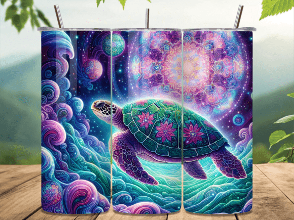 Boho Mandala Sea Turtle Tumbler Wraps Review