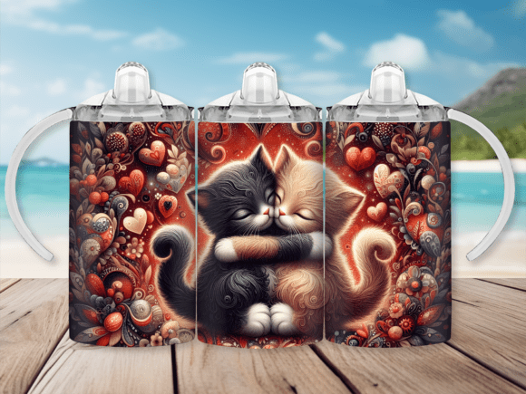 Hugging Cats Sippy Cup Kids Tumbler Review