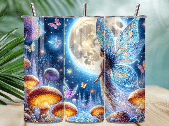 Magic Moon Mushroom Fairy Tumbler Wraps Review
