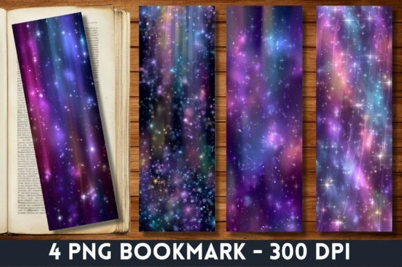 Magical Nebula Space Glitter Bookmark Crafts Review