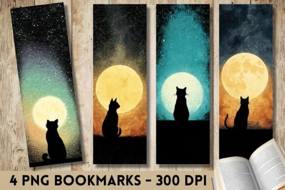 Minimalist Moon Silhouette PNG Bookmark Review