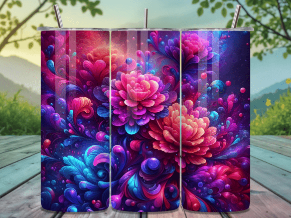 Neon Dahlia Mystical Glow Tumbler Wraps Review