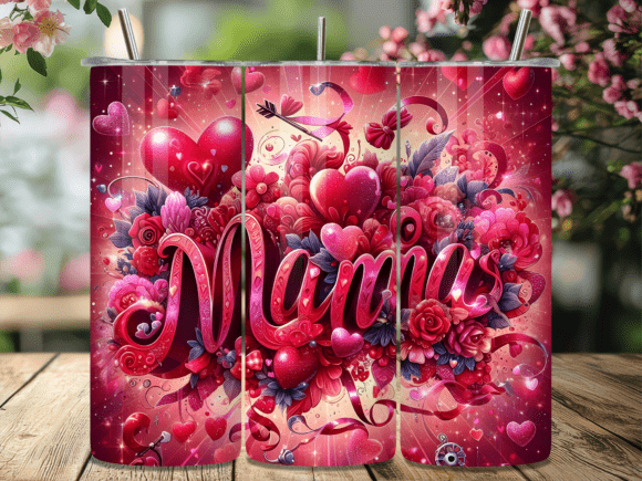 Red Heart Mama Valentine Tumbler Wrap Review