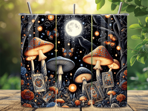 Review: Moonlight Mushroom Tarot Tumbler Wrap