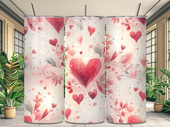 Valentines Day Pink Heart Tumbler Wrap Review